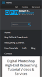 Mobile Screenshot of digitalphotoshopretouching.com